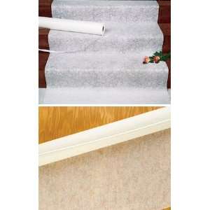  Lace Design Aisle Runner (White or Ivory)