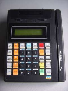 for sale is this Hypercom T7P credit card terminial. This unit is used 