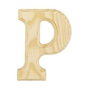  Juma Farms Wood Letters 6 Letter P LETTER P; 6 Items 