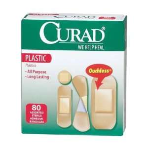  Curad Plastic Adhesive Bandages (.75 x 3   Case of 24 