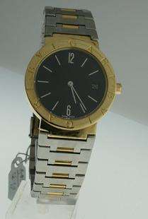 Mint Bvlgari 18k Gold and Stainless Steel 33mm watch.  