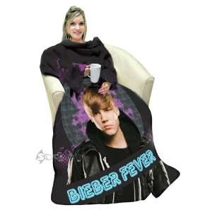    Justin Bieber Adult Cosy Slanket Sleeved Fleece