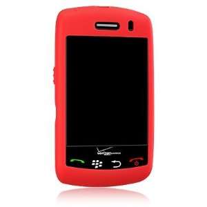  Blackberry 9500 9530 Storm Thunder Premium RED Silicone 