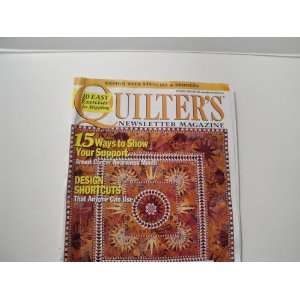  {Quilting} Quilters Newsletter Magazine {Volume 37 