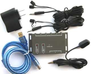 Hidden IR Repeater infrared remote control system compact Kit USB 