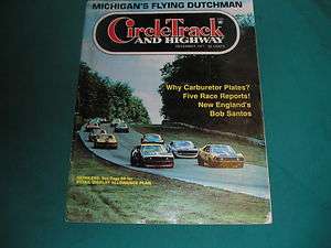   Dec 1971 Circle Track Magazine Nascar Pocono Inaugural USAC Bob Santos
