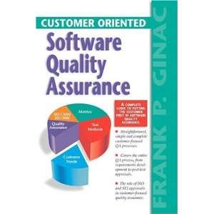  Customer Oriented Software Quality Assurance 