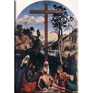  Deposition 11x16 Streched Canvas Art by Bellini, Giovanni 