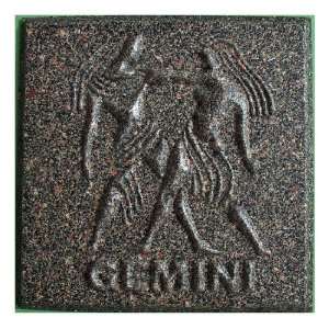  Zodiac Art, Gemini, Granite finish (paintable)