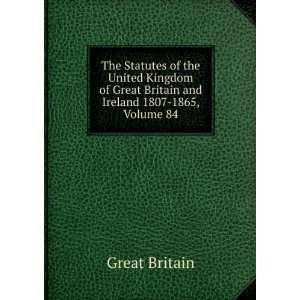  The Statutes of the United Kingdom of Great Britain and 