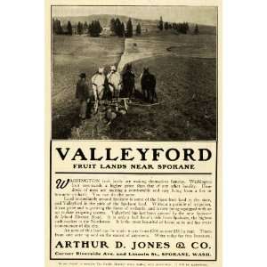   Jones Valleyford Spokane WA Realty   Original Print Ad