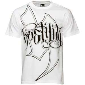  Hostility White Ten T shirt