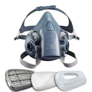     7500 Series Half Mask Paint Spray/Pesticide Respirator   Small