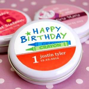  Personalized Travel Birthday Tea Tin Health & Personal 