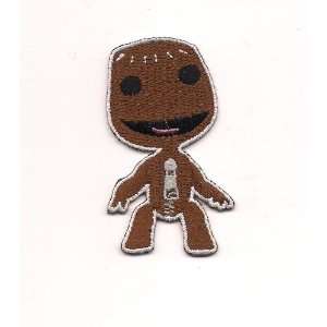 LITTLE BIG PLANET Dark Sackboy Embroidered PATCH X Box, Playstation