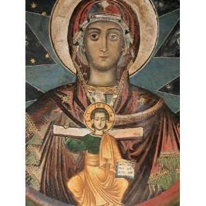  Fresco in Koutloumoussiou Monastery on Mount Athos, UNESCO 