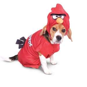   Angry Birds Red Bird Pet Costume / Red   Size Small 