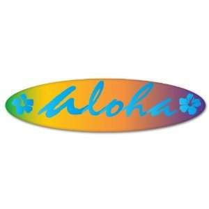  Aloha Hawaii Surfing car bumper sticker decal 7 x 3 