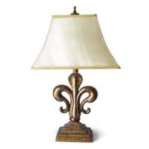  27 Antique Attica Gold Table Lamp