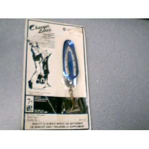   Attractor Teaser Lure (Blue/Silver Chrome Color) (U.S. Pat. 3,487,576