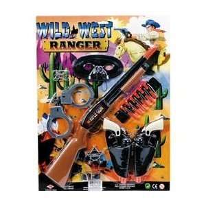  WILD WEST PLAYSET Comes with Rifle, mask, two guns and 