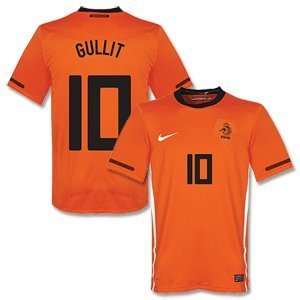  10 11 Holland Home Jersey + Guillit 10 (Fan Style) Sports 
