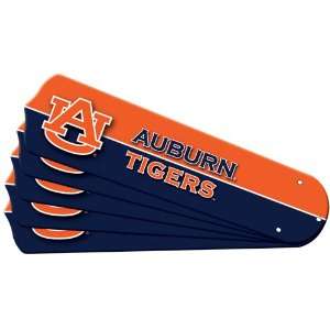 Auburn Tigers NCAA 52 inch Ceiling Fan Blade Replacement Set