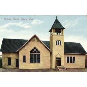   Vintage Postcard Methodist Church Auburn Washington 