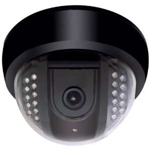  Technologies 1/3 Inch CCD Color Indoor Dome Camera with Built In IR 