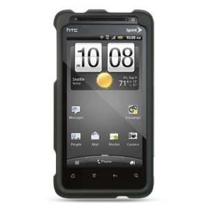 VMG Sprint HTC EVO DESIGN Hard Case Cover 3 ITEM COMBO PACK Black 