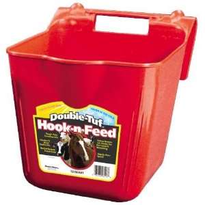  Double Tuf Hook n Feed   14 qt   Red   Case of 12 Pet 