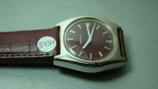 VINTAGE CERTINA WINDING DATE STEEL SWISS MADE MENS WRIST WATCH OLD 