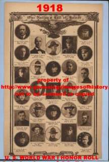 World War I Honor Roll of Veterans Genealogy no 42  