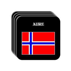  Norway   AURE Set of 4 Mini Mousepad Coasters 