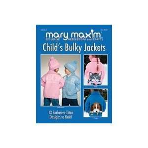   Mary Maxim Books childs Bulky Jackets Pattern Book 