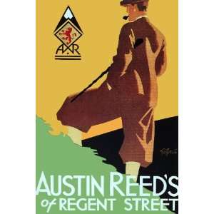 13x19 Inches Poster. Austin Reeds of Regent Street. Decor with 