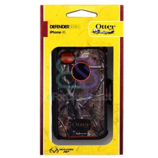 OtterBox Defender Realtree Camo Case AP Blazed+PRIVACY FILTER for 