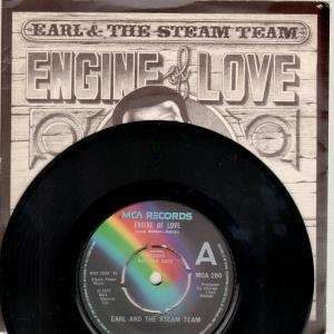  ENGINE OF LOVE 7 INCH (7 VINYL 45) UK MCA 1977 EARL AND 