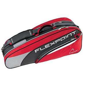  Head Flexpoint Combi Tennis Bag (Red/White) Sports 