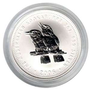  2006 Australian Kookaburra 2 Ounce Silver Coin Everything 