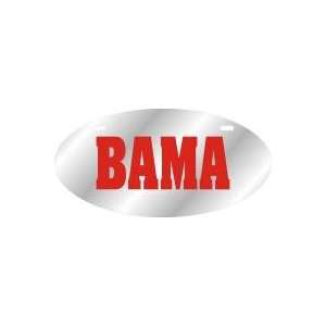  OVAL BAMA SILVER 00/RED 03