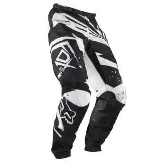 FOX RACING YOUTH 180 UNDERTOW PANTS US 28 BLACK/WHITE OFF ROAD MX 