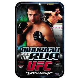  UFC Mauricio Rua 11 by 17 inch Locker Room Sign Sports 