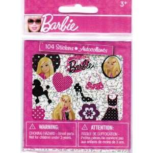  Barbie Stickers   104 Reward Stickers Autocollants Toys & Games