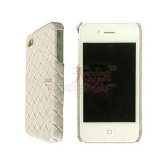   Woven Pattern HARD Case Cover Protector for APPLE iPhone 4 4G  