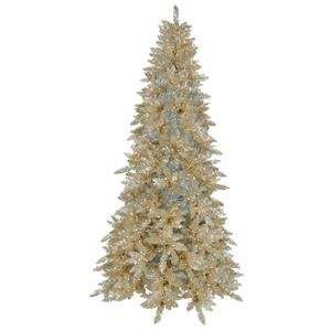 Vickerman K884131 3 ft. x 17 in. Christmas Tree Champagne Ashley 100CL 