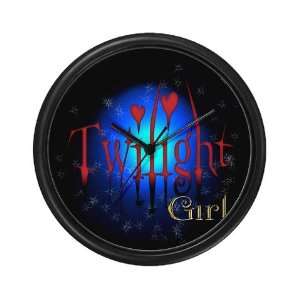  Twilight Girl Wall Art Clock