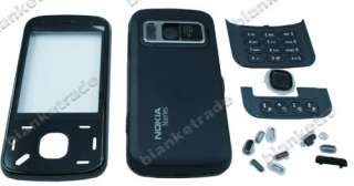 For Nokia N86 Full Housing Case Cover Keypad Black 088  
