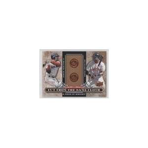   Same Cloth #OV   Jason Varitek/David Ortiz/799 Sports Collectibles