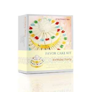  2 Tier Birthday Party Favor Cake Kit Health & Personal 